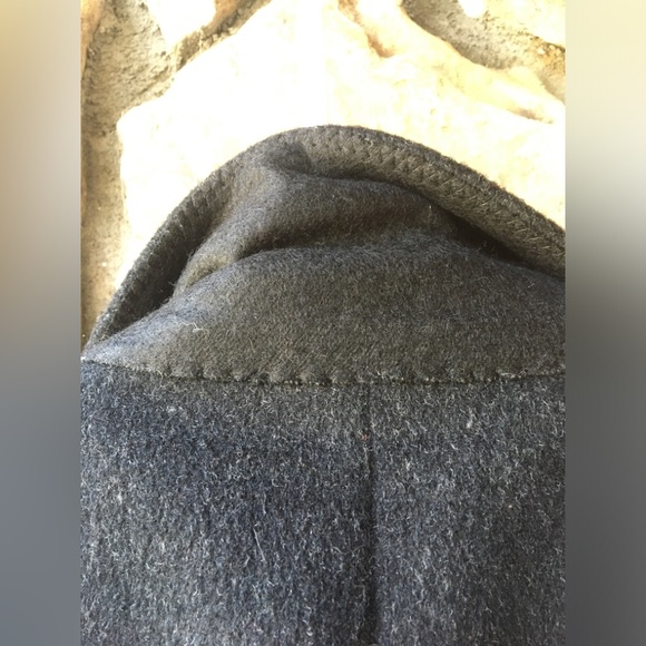 PIERRE CARDIN 100% Wool Double-Breasted Long Winter Mens Coat - Picture 11 of 16